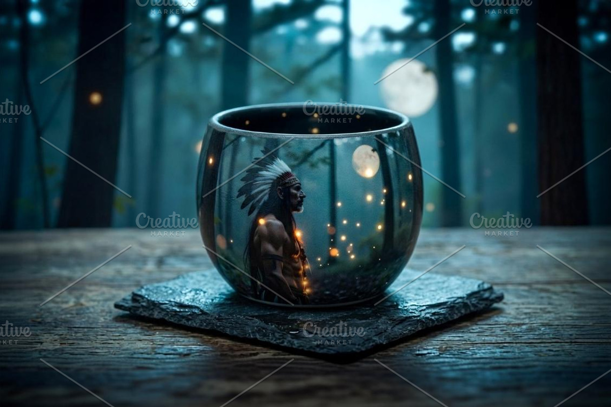 Mystical Shaman | Stock Photo, a Holiday Photo by Aura Canyon HQ (Photo 5 of 5)
