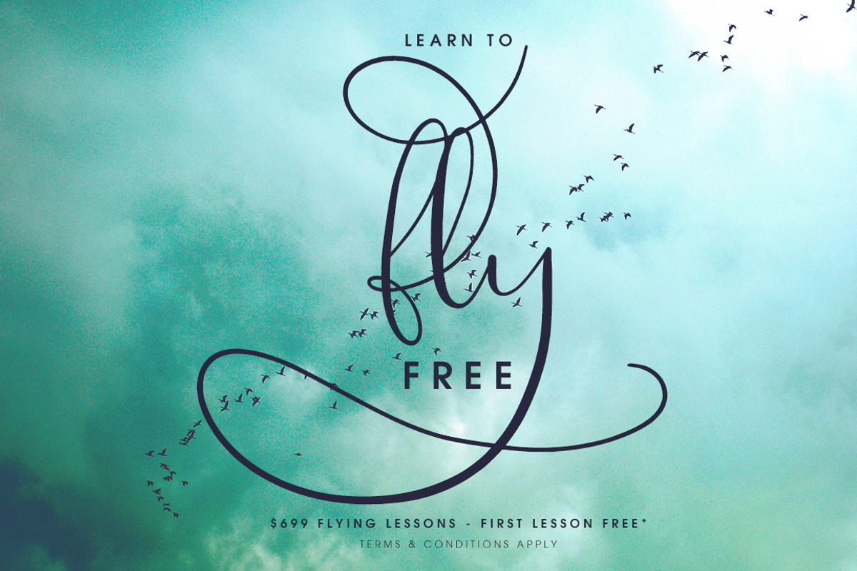 Southfall Script Font preview 3
