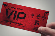 Halloween VIP PASS card, a Card Template by Tzochko (Thumbnail 2 of 5)
