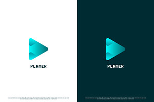 Play Button Gradient Logo Design, a Branding & Logo Template by Morvana Crew