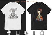 China old school tattoo, a Background Graphic by intueri (Thumbnail 5 of 7)