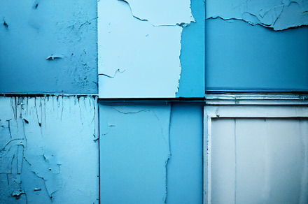 Blue background with cracked paint, a Background Photo by Grafvision photography