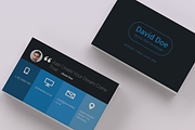 Creative Business Card V2, a Business Card Template by Reza Space (Thumbnail 2 of 4)
