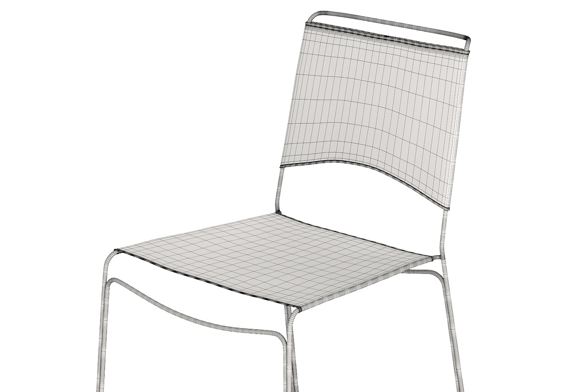 TRACE LEATHER CHAIR, a Furniture 3D Model by NOMODOL (Photo 3 of 5)