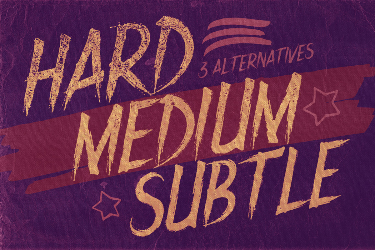 Rocknroll Font preview 3