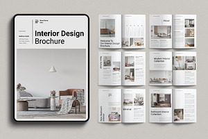 Digital Interior Design Brochure