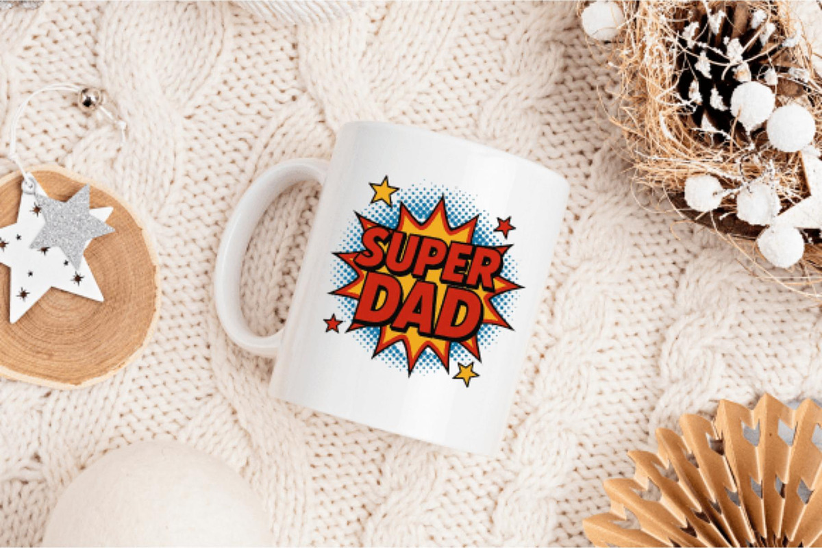 Super Dad PNG | Father's Day Graphic, an Object Graphic by Akrinity Digital (Photo 3 of 4)