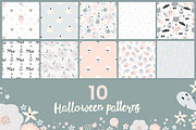 Halloween clipart, graphic, patterns, a Seasonal Illustration by Yaaas Design (Thumbnail 4 of 7)