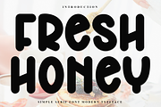 Fresh Honey, a Script Font by InermediaSTUDIO (Thumbnail 1 of 7)