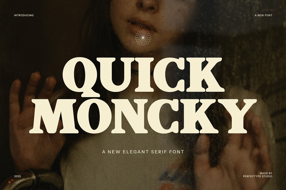 Quick Moncky Elegant Serif Font, a Serif Font by Perfectype (Photo 1 of 8)