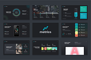 Metrics Infographic Powerpoint, a Presentation Template by Reshapely (Thumbnail 2 of 11)
