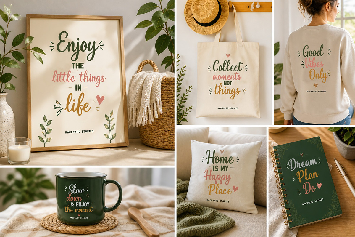 Backyard Stories Duo, a Handwritten Font by Art StoreID (Photo 9 of 11)