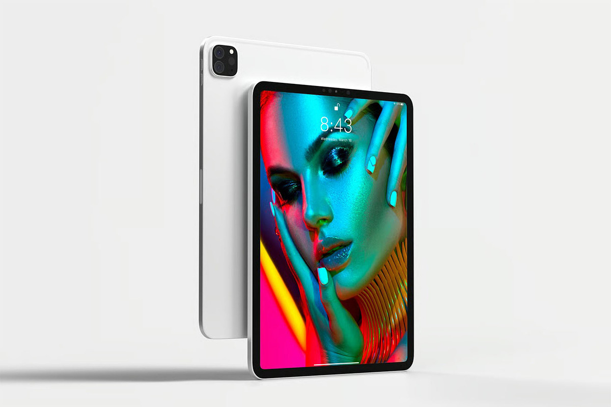 IPad Pro 2020 Mock-up, an iPad Mockup by zippypixelstudio (Photo 7 of 12)
