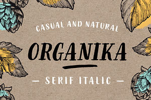 Organika Serif Italic