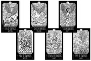 Fantasy Tarot cards, a Decorative Illustration by Samiramay (Thumbnail 12 of 15)