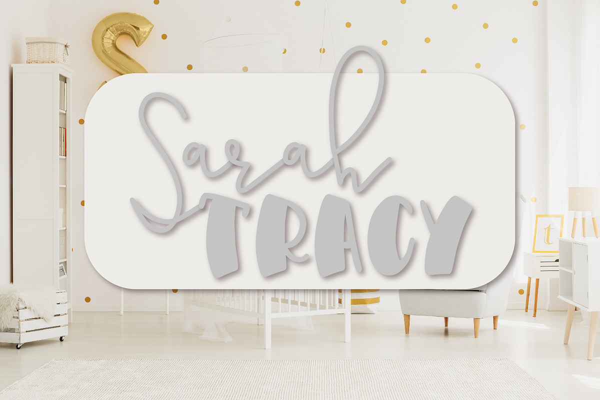 Golden Bars - A Font Pair preview 6