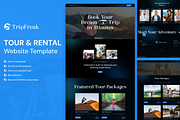 TripFreak - Travel HTML Template, a HTML Template by TNCFlow (Thumbnail 1 of 5)