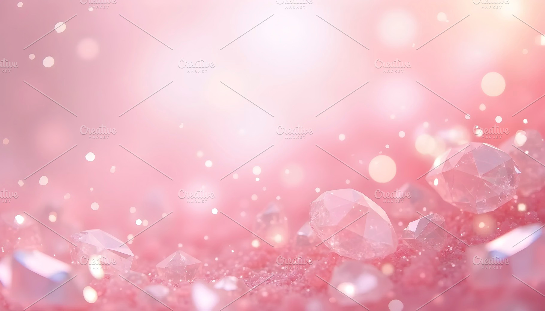 Pink Crystal Shine Abstract Glitter, a Photo by LOGOCREATIVE