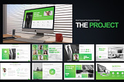 The Project Powerpoint, a Presentation Template by Stock Shape (Thumbnail 1 of 6)
