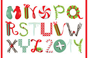 Christmas lettering, an Object Graphic by Cheeba Ribba Designs (Thumbnail 2 of 2)