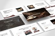 Coffee Shop Portofolio Powerpoint, a Presentation Template by Glowin_studio (Thumbnail 1 of 3)