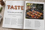 BBQ Skewer Font, a Sans Serif Font by Handmadefont (Thumbnail 11 of 15)