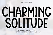 Charming Solitude, a Serif Font by InermediaSTUDIO (Thumbnail 1 of 8)