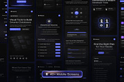 Hexora SaaS Website Template UI Kit, an UI Kit Template by Creative Perspective (Thumbnail 6 of 8)