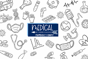 Medical Symbols Fonts