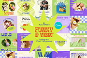 Funky Instagram Templates Bundle, a Social Media Template by Hell Yeah Designs (Thumbnail 7 of 13)