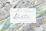 20 Seamless Patterns Collection, a Pattern Graphic by Eva Katerina (Thumbnail 1 of 14)