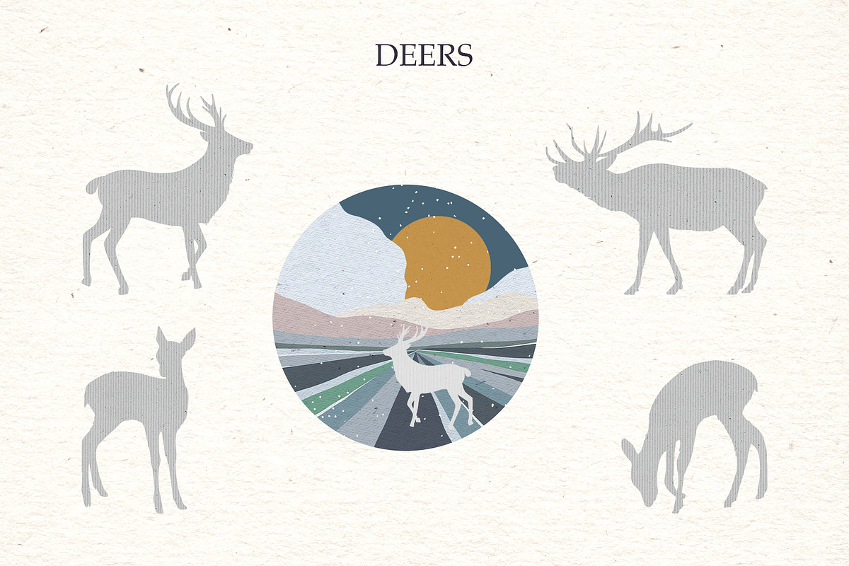 Fields - Landscape Creator, an Animal Illustration by Alina Sh (Photo 6 of 9)