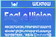 Thunder Bird Font, a Font by weknow (Thumbnail 3 of 8)