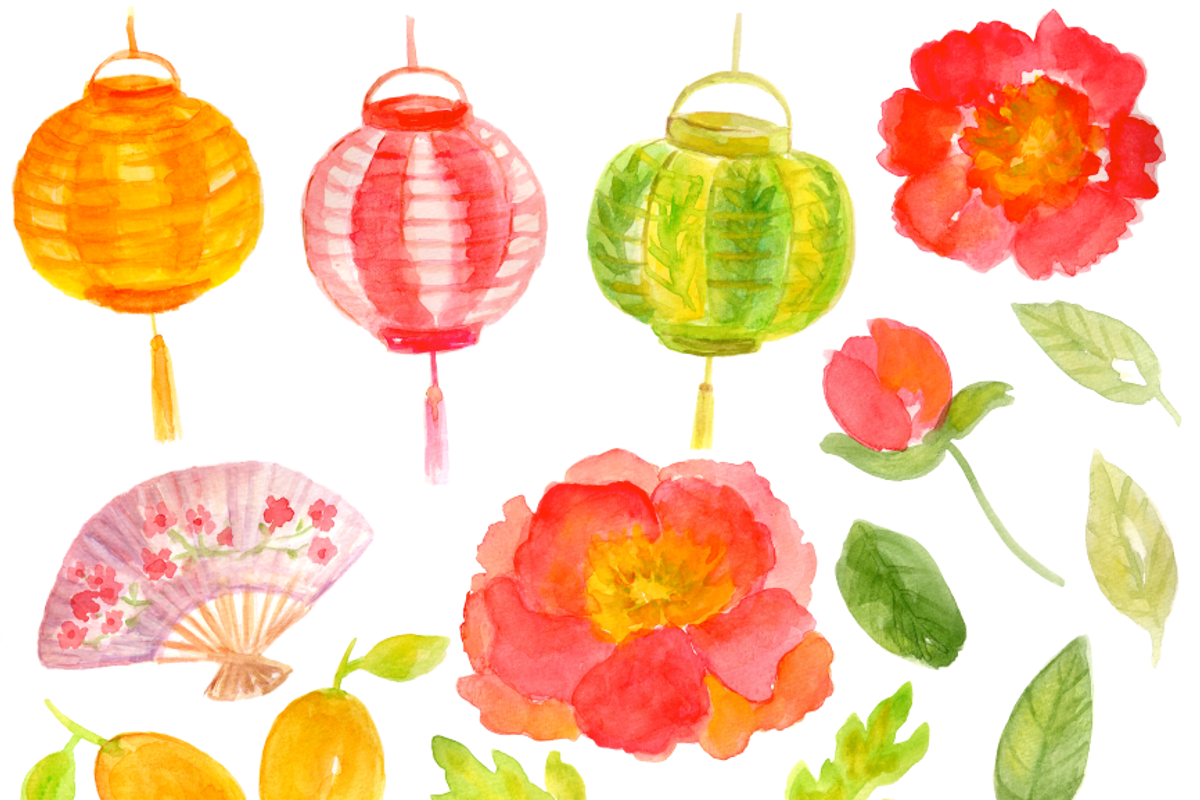 Watercolor Garden Party, an Illustration by Sandra Jones Art (Photo 3 of 4)