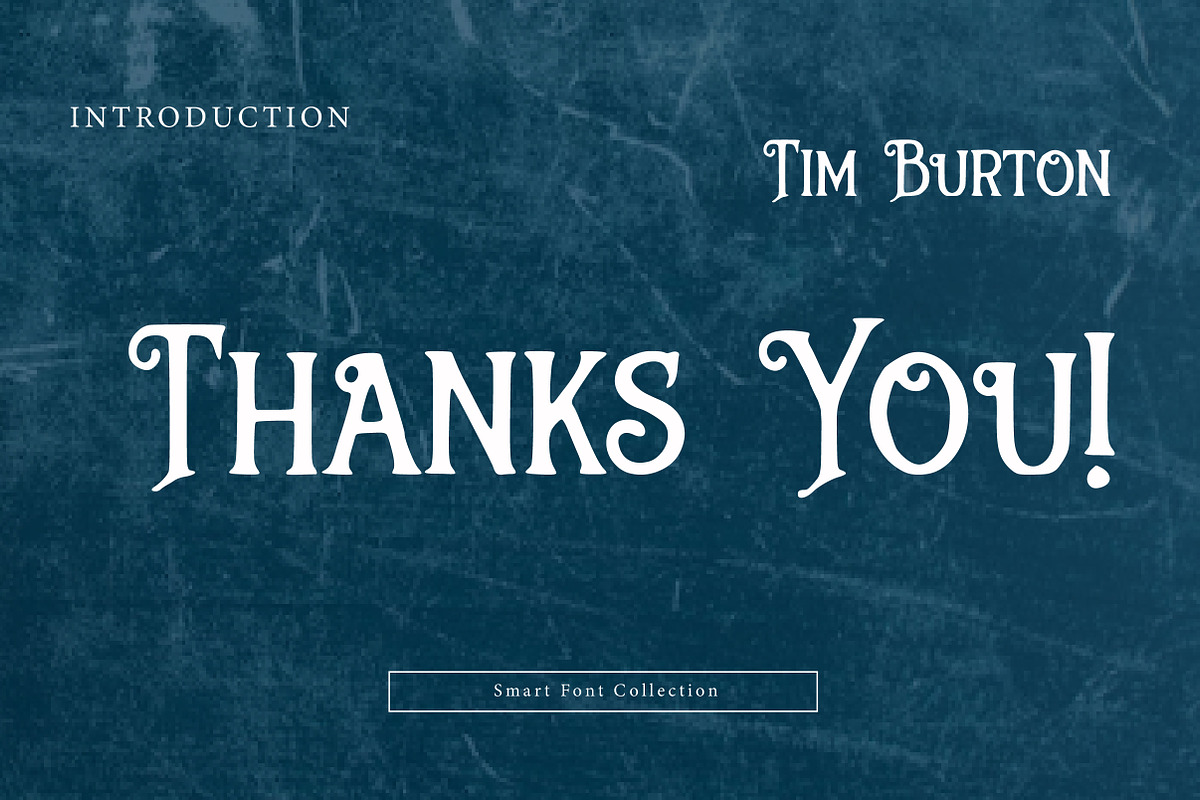 Tim Burton, a Sans Serif Font by Wow Magic (Photo 3 of 3)