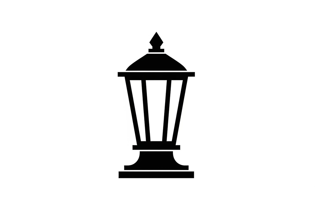 Vintage Street Lantern Silhouette Bu, an Illustration by hafijul (Photo 8 of 51)