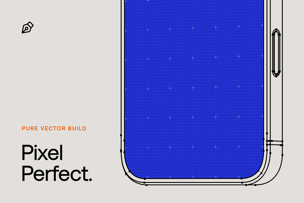 iPhone 17 Pro Vector - 24 Mockups, an iPhone Mockup by Asylab (Photo 4 of 48)