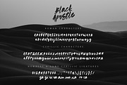 Black Apostle, a Script Font by chekart (Thumbnail 8 of 8)