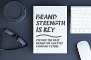 GARDINAL Textured Brush Script Font, a Font by RHD Creative Studio (Thumbnail 6 of 9)