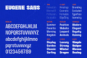Eugene Sans Fonts Family, a Sans Serif Font by Asenbayu (Thumbnail 8 of 15)