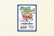 Retro Fast Food Promo, a Flyer Template by Aiyari Graphic (Thumbnail 1 of 3)