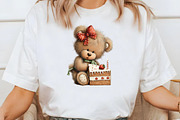 Whimsical Teddy Bear Birthday Clipar, an Illustration by Designworld (Thumbnail 3 of 10)