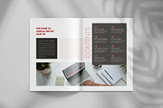 Annual report brochure template, a Brochure Template by Tanmoy Topu (Thumbnail 3 of 12)