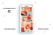 90s Instagram Puzzle Template, a Social Media Template by Marie T (Thumbnail 5 of 8)