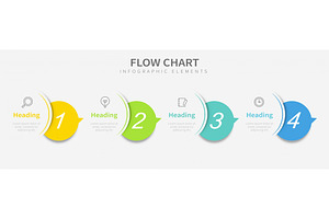 Flow Chart Vector Infographics