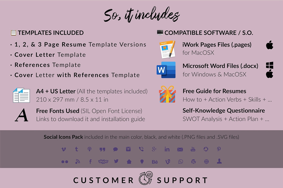 Modern Resume Template / CV - Quinn, a Resume Template by Templates Design Co. (Photo 15 of 17)