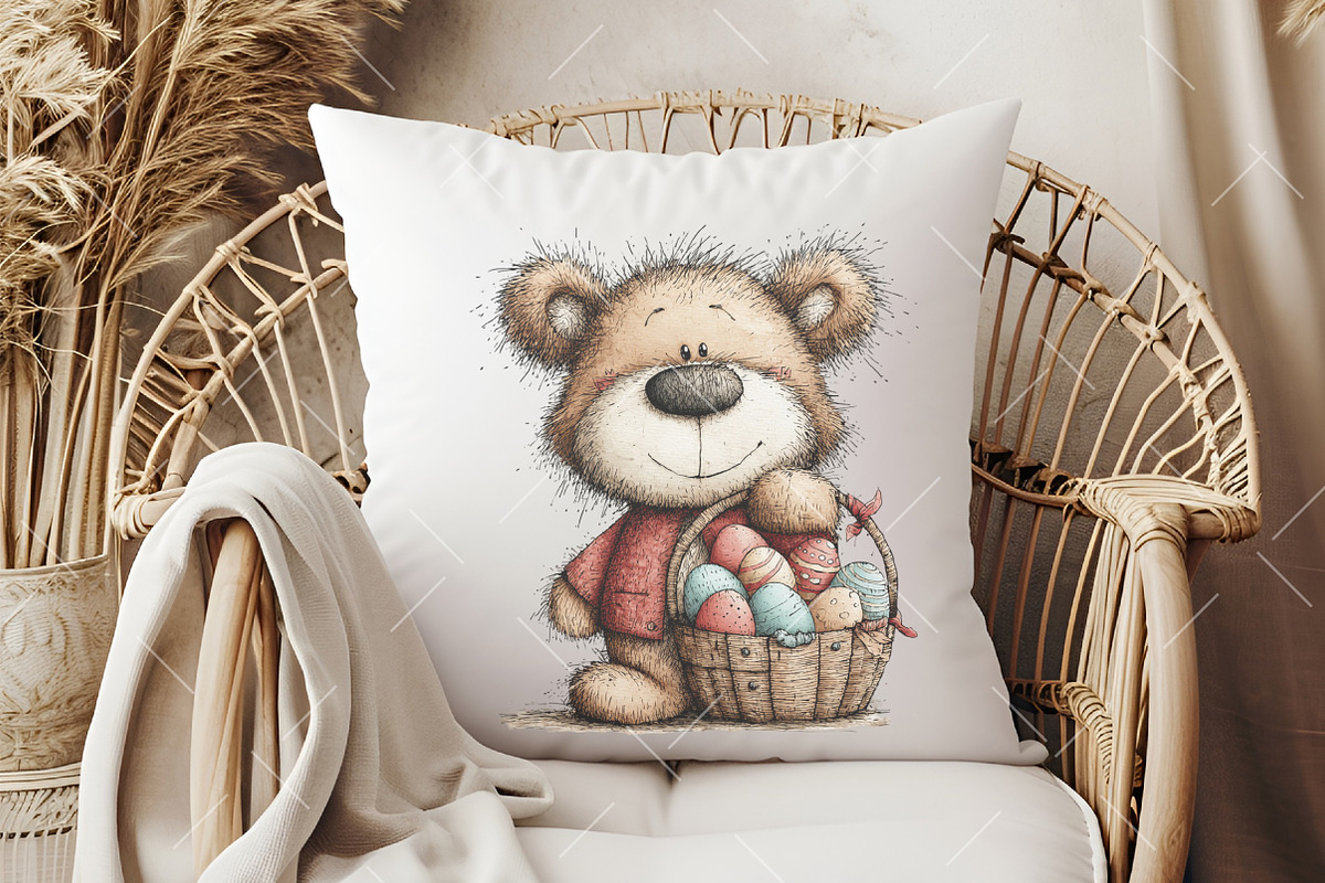 Whimsical Easter Clipart Bundle, an Illustration by OK Design (Photo 6 of 6)