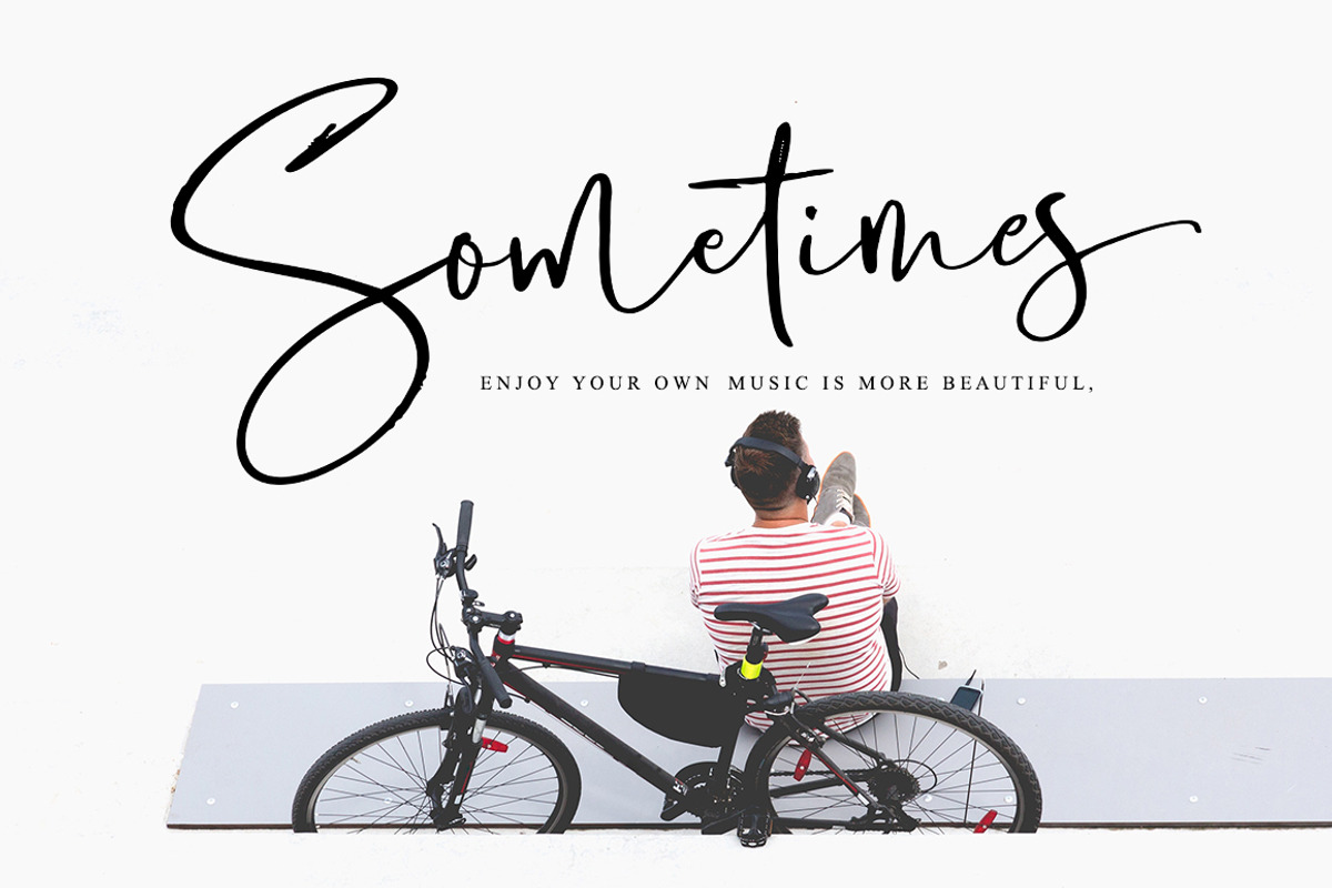 Boisterous Signature, a Script Font by Dhan Studio (Photo 1 of 24)