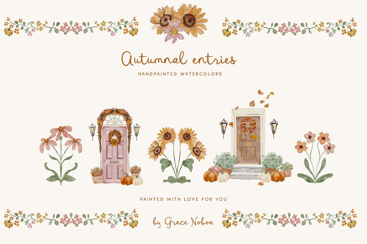 Grandmillenial thanksgiving autumn, an Object Graphic by Grace Noboa Illustrations (Photo 13 of 20)