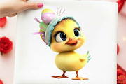 Watercolor Spring Pastel Easter Clip, an Illustration by designcity5 (Thumbnail 3 of 5)